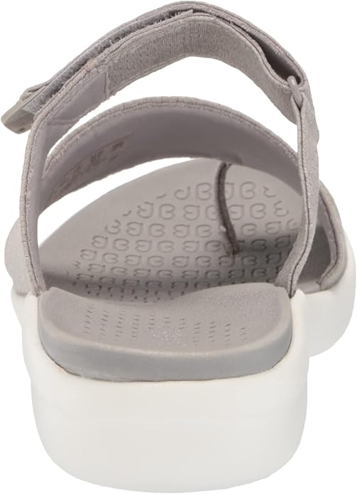 BZEES WOMENS CARRY ON SLIDE SANDAL - SIZE: WOMEN 8.5 - SILVER SMOKE CAMO - Brand New