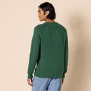 AMAZON ESSENTIALS MEN'S LONG-SLEEVE SOFT TOUCH CREWNECK SWEATER GREEN SIZE XL - Brand New