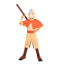 JAZWARES AVATAR AANG OFFICIAL YOUTH DELUXE HALLOWEEN COSTUME S SIZE 5-7 - Like New