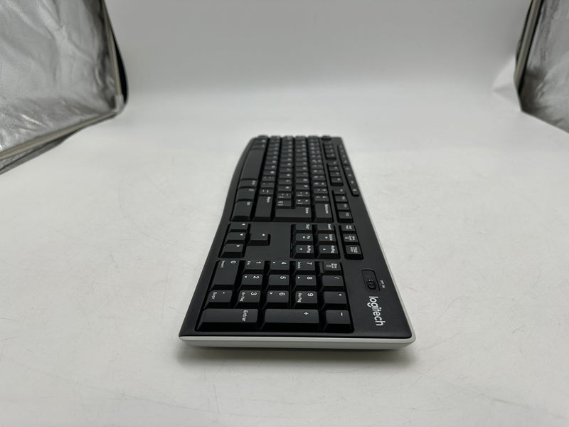 LOGITECH K270 KEYBOARD SPANISH LAYOUT - BLACK - Like New