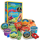 BLUE MARBLE NATIONAL GEOGRAPHIC MEGA SLIME KIT & PUTTY LAB 4 TYPES OF SLIME - Brand New