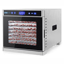 COMKERI 8 Trays Food Dehydrators for Food and Jerky, Stainless Steel, 110V/700W - Like New