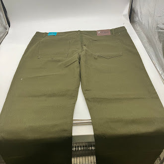 7GROOVE TRANSCEND SLIM JEANS - SIZE: MEN 42/32 - OLIVE - Brand New