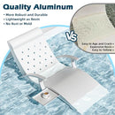 In Pool Lounge Chairs Aluminum, 1 Pcs Fade Resistant Patio Chaise Set of 2 - Like New