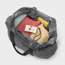 EMBARK INSULATED DURABLE DUAL-COMPARTMENT LUNCH BAG LUNCH BOX - BROWN - Brand New