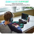 YUOIOYU ELECTRONIC DRUM SET - YUOIOYU ELECTRIC DRUM SET ROLL UP PORTABLE DRUM - Like New