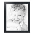 ArtToFrames 14x17 Inch Black Picture Frame 2WOMFRBW26079-14x17 - Brand New