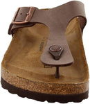 BIRKENSTOCK GIZEH BIRKO-FLOR UNISEX SANDALS - SIZE: MEN 5 WOMEN 7 - MOCHA - Brand New