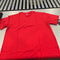 BLUE ICE PLAIN SHORT SLEEVES T-SHIRT - SIZE: MEN 2XL - RED - Brand New