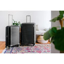 AMERICAN TOURISTER STRATUM 2.0 EXPANDABLE HARDSIDE LUGGAGE, JET BLACK - Like New