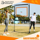 HMLC PORTABLE PADDLE GAME NET INDOOR & OUTDOOR PLAY FUN FRIENDLY BACKYARD GAMES - Like New