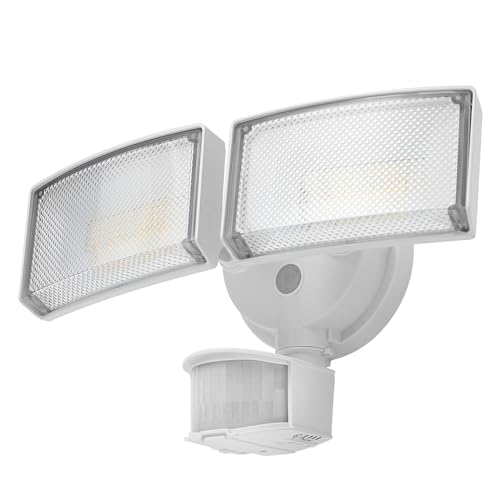 CELAVY 40W 4000 LUMEN LED SECURITY LIGHT, 3000K/5000K Light, CE-2202-A - White - Like New