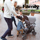 Joovy Caboose Ultralight Sit and Stand Double Stroller, Rear Seat, 8111 - Red - Like New