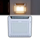 SOLAR DOORPLATE NUMBER LIGHT FRONT DOOR OUTDOOR WALL - WHITE - Like New