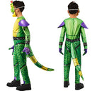 RUBIES RUBIE'S CHILDREN'S MONTGOMERY GATOR COSTUME BOYS MEDIUM 7/8 GREEN/YELLOW - Like New