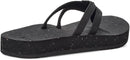 TEVA WOMEN'S W REFLIP STRAPPY LEATHER - SIZE: WOMEN 10 - BLACK - Brand New