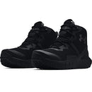 Under Armour Men's Micro G Valsetz Mid Military and Tactical Boot Black/Black - Like New