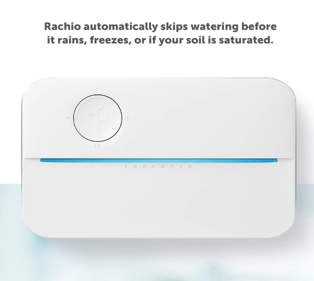 Rachio 3 - 8 zones Smart Sprinkler Controller - White 8ZULW-C Like New