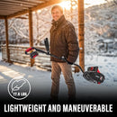 MZK 20V 13" Cordless Snow Shovel, Battery Snow Blower - 4.0Ah Li-ion Battery - Like New