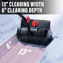 MZK 20V 13" Cordless Snow Shovel, Battery Snow Blower - 4.0Ah Li-ion Battery - Like New