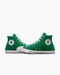 CONVERSE Chuck Taylor All Star Canvas -UNISEX HIGH TOP -MENS SIZE 4 -GREEN/WHITE Like New