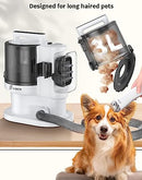 Kidken Dog Grooming Kit & Vacuum 99% Pet Hair Suction 3.3L B0BZL9DHTK - Grey - Brand New