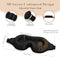 FLYCOCO SLEEP MASK - 3D CONTOURED CUP, AIR M AT240711001 - CLASSIC BLACK - Like New