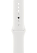 APPLE WATCH 45MM SPORT BAND SIZE M/L MP7H3AM/A - WHITE - Like New