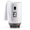 PURE CLEAN TOWEL WARMERS BUCKET, CUSTOM FRAGRANCE FOR SPA, PCTLW210 - BLACK - Like New