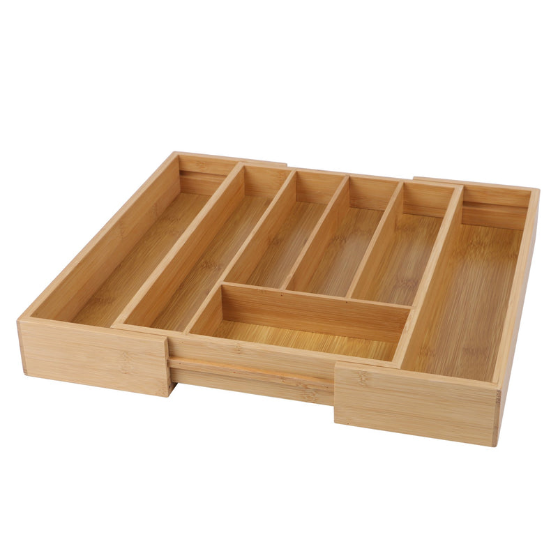 StorageMate - Bamboo Expandable Drawer Organizer - Expandable from 10” to 15.7” Like New