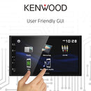 KENWOOD DMX129BT 6.8" BLUETOOTH DIGITAL MEDIA (DM) BLACK - BLK SILVER - Like New