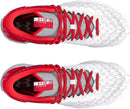 UA HOVR HAVOC 5 CLONE BASKETBALL SHOES 3024979-100 WHITE/RED M8 W9.5 - Like New