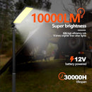 CREATIGER Flood Campsite Light 9.8 Ft Wide Range Lighting Portable Outdoor - Like New