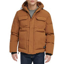 LM4XP235 LEVI SOFTSHELL TRUCKER JACKET MEN'S BROWN SIZE 4XL - Like New