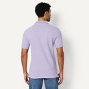 AMAZON ESSENTIALS SLIM-FIT SHORT-SLEEVE COTTON PIQUE POLO SHIRT M - LILAC - Brand New