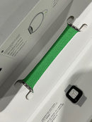 APPLE BRIGHT GREEN BRAIDED SOLO LOOP SIZE 4 45MM - BRIGHT GREEN - Like New