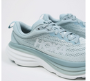 1127952 HOKA ONE ONE Womens Bondi 8 Textile Cloud Blue/Ice Flow Size 8 - Like New