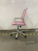 SMUG OFFICE CHAIR ERGONOMIC COMPUTER DESK CHAIR EXECUTIVE HOME - PINK - Like New