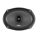 DS18 PRO-ZXI694BM 6X9" PRO AUDIO MID-RANGE LOUDSPEAKER BULLET 600 WATTS - BLACK - Like New