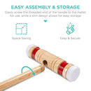 Best Choice Products 32in Wood Croquet Set, Classic 6 Players - Multicolor - Brand New
