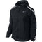 NIKE WOMEN'S IMPOSSIBLY LIGHT HOODED JACKET, SIZE XS, BLACK/WHITE, 719767 Like New