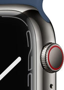 APPLE WATCH 7 GPS CELLULAR 45MM STAINLESS STEEL CASE SPORT BAND - Scratch & Dent