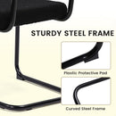 KROFEM Dining Chairs Set of 4,Modern Rattan Kitchen Chairs,DC22BK - Black - Like New