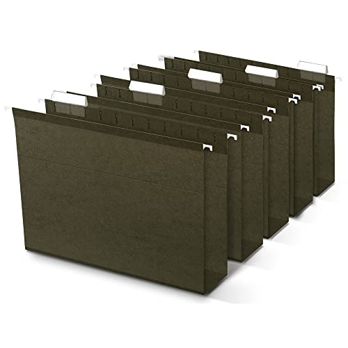 Office Depot Brand Tab-View Extra-Capacity Boxes Folders, 406074OD - Green - Like New