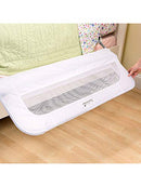 SUMMER INFANT SINGLE FOLD SAFETY BEDRAIL, FITS TWIN FULL QUEEN BEDS - WHITE - Like New