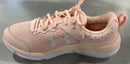 UNDER ARMOUR WOMEN'S CHARGED ASSERT 10 - SIZE: 9 (AU/UK W6.5) - PINK/ORANGE - Like New