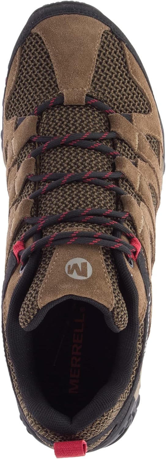 J034543 Merrell Men's ALVERSTONE Hiking Shoe Kangaroo 9.5 - Like New