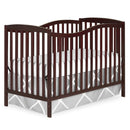 DREAM ON ME CHELSEA 5-IN-1 CONVERTIBLE CRIB IN ESPRESSO JPMA 680-ESP - Like New