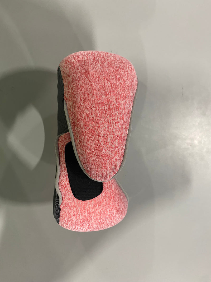 360 SURROUND SUPPORT NECK ADJUSTABLE MEMORY FOAM PINK U-SHAPED TRAVEL PILLOW - Like New