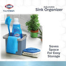 CLOROX KEPTCLEAN KITCHEN SINK ORGANIZER SPACE - STEEL BLUE - Like New